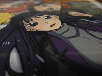 岩原裕二直筆サイン入り複製イラスト「地球美紗樹」