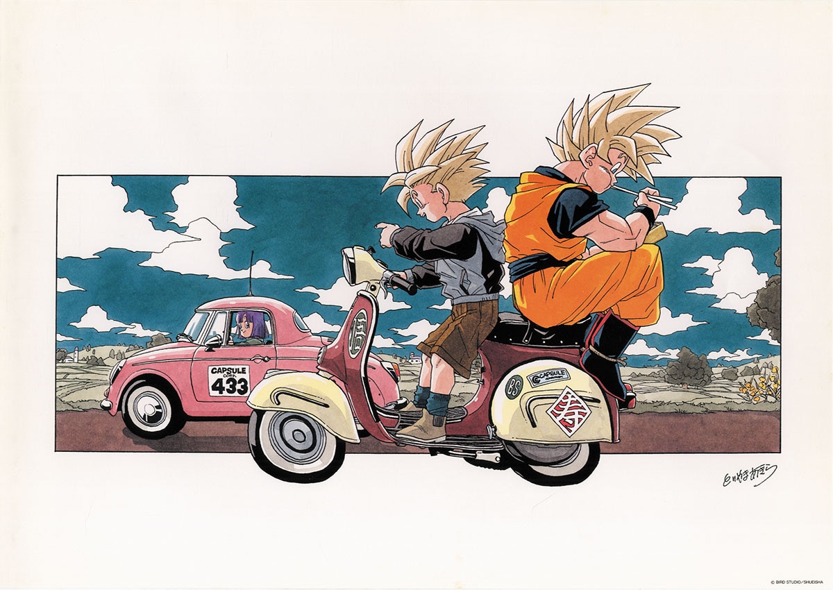 Akira Toriyama's World Exhibition AKIRA TORIYAMA EXHIBITION Poster