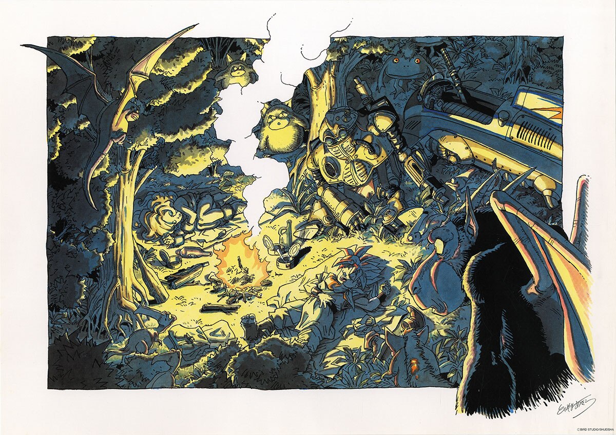 ドラゴンボールZ 鳥山明の世界展 複製原画