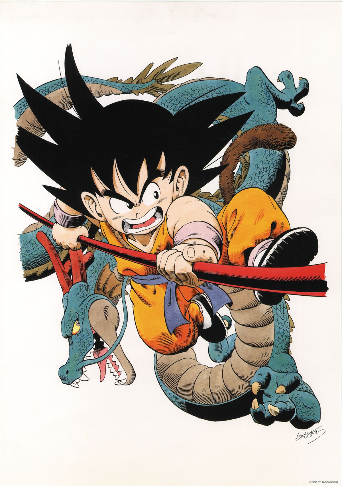 鳥山明の世界展 AKIRA TORIYAMA EXHIBITION ポスター タイプG