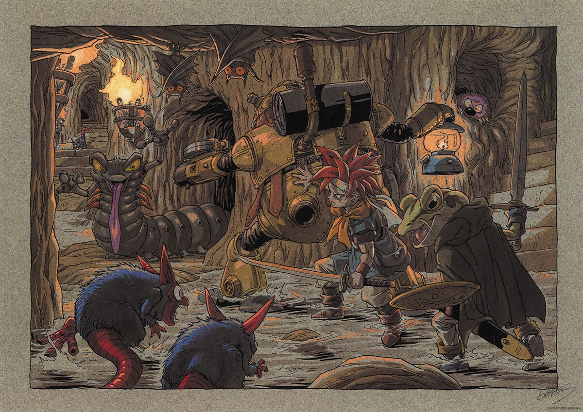 鳥山明の世界展 AKIRA TORIYAMA EXHIBITION 複製原画｜ゲーム