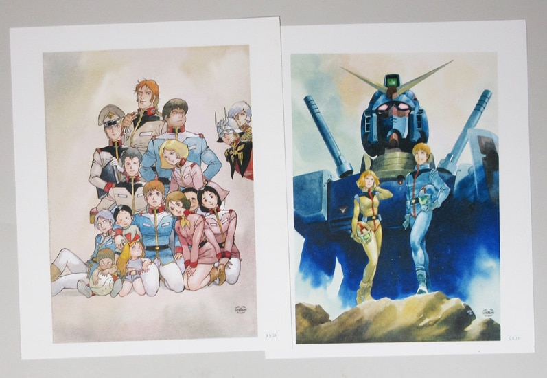 安彦良和 リトグラフ「機動戦士ガンダム」