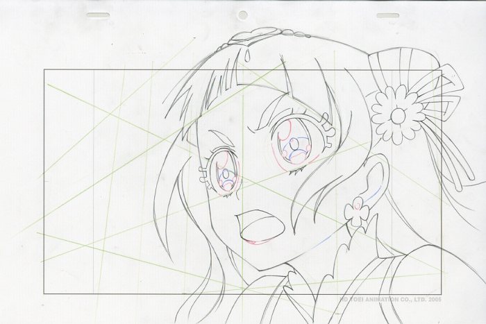 魔法つかいプリキュア ラフ原画