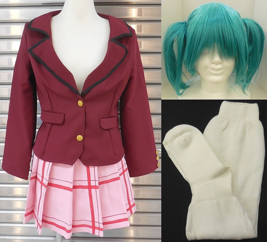 一騎当千　初期制服　コスプレ衣装　Sサイズ 一騎当千/呂布奉先/ウィッグ付き/女性用Mサイズ程度(日本サイズ