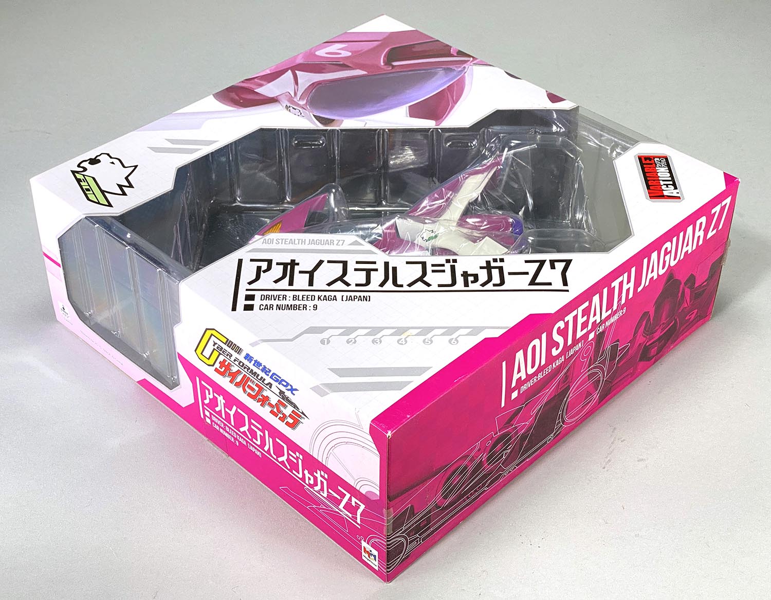 未開封品 メガハウス 1/43 アオイステルスジャガーZ7