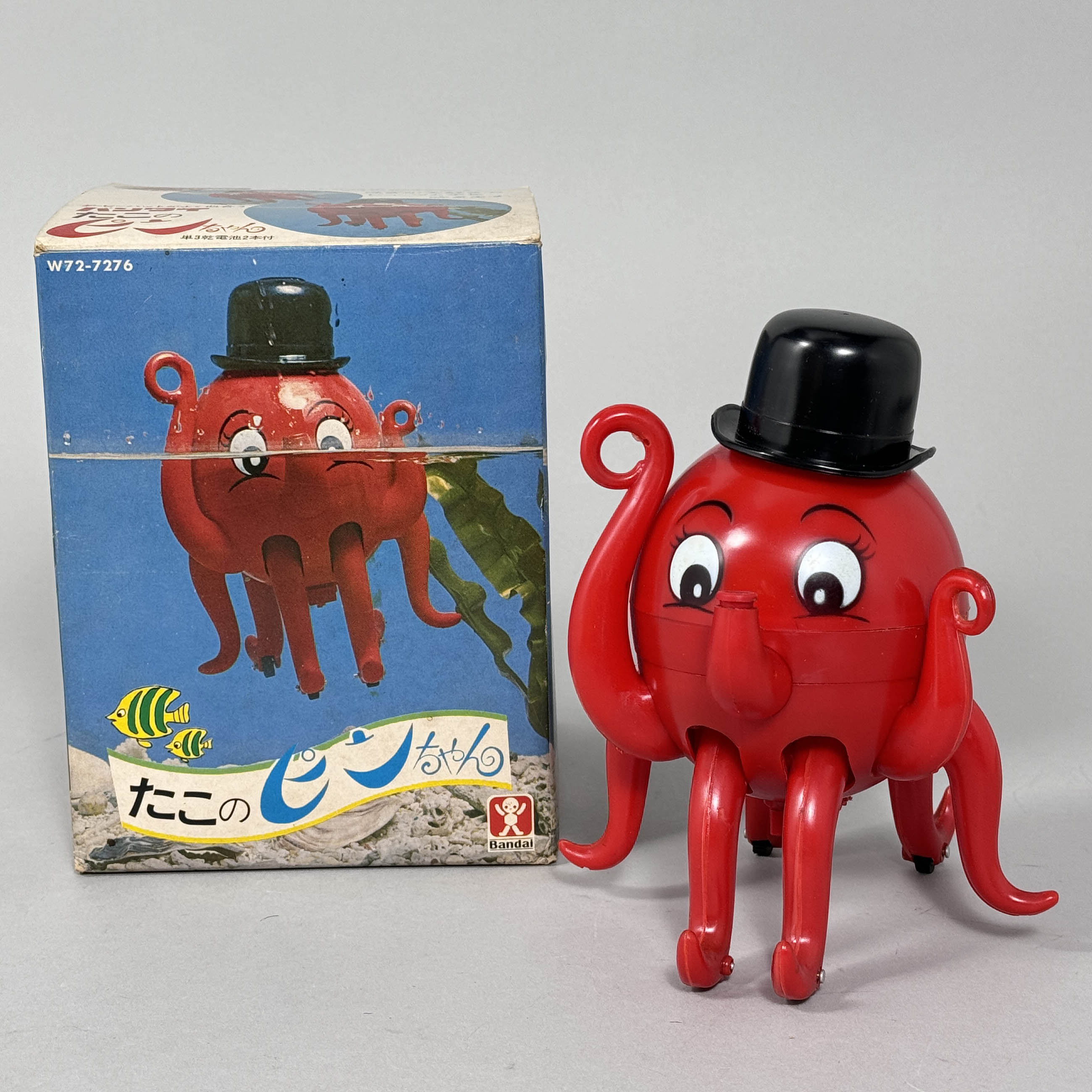 Amazon.co.jp: 昭和レトロ 当時物 OCTOPUS 蛸壺ポン 日本製 駄