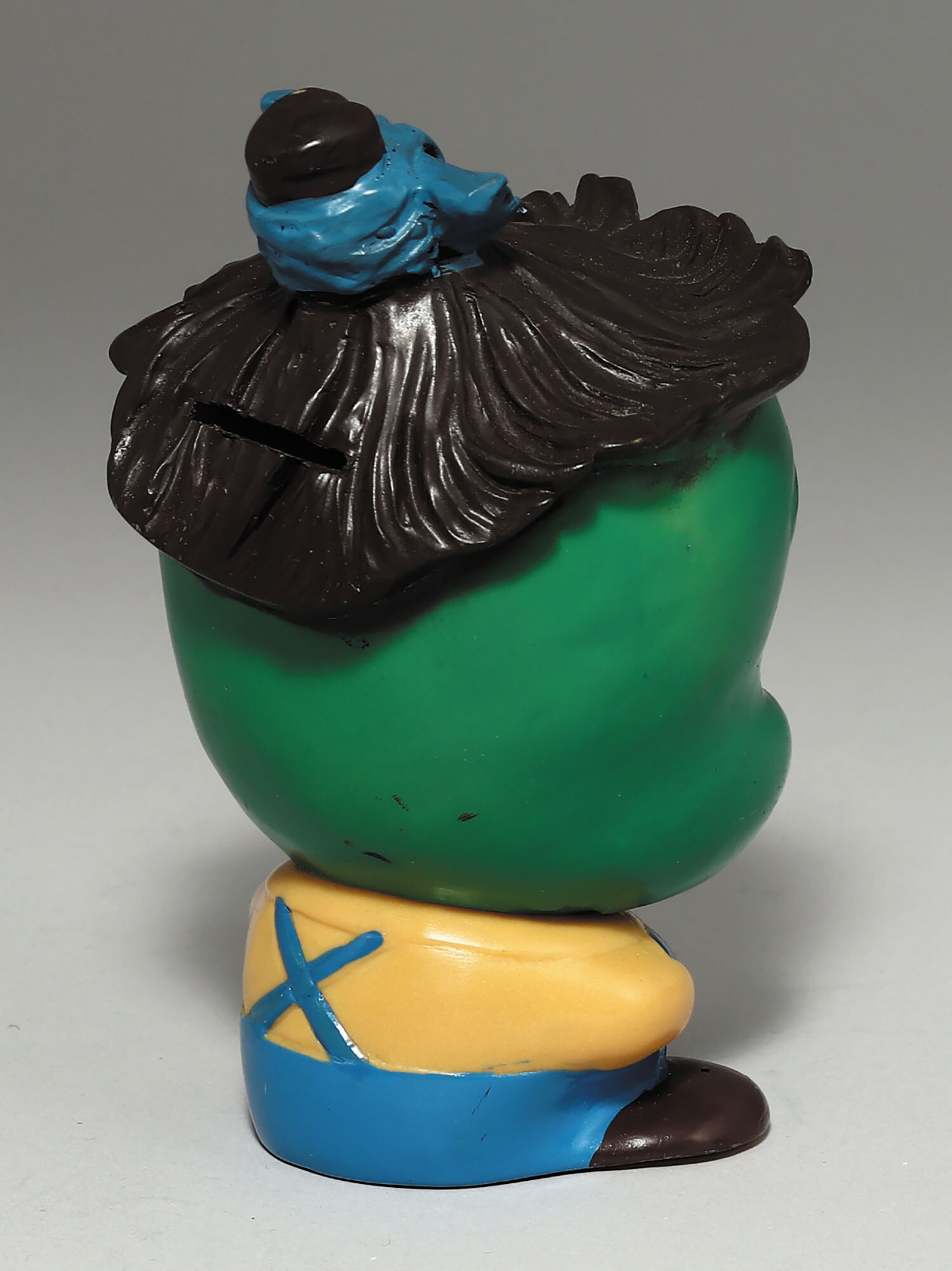 ソフビ人形】カッパのコン吉 フィギュア 貯金箱 チロリン村とくるみの