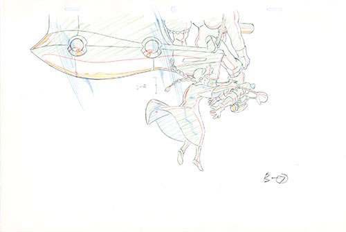 天空の城ラピュタ原画