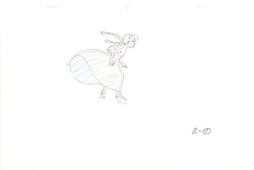 天空の城ラピュタラフ原画