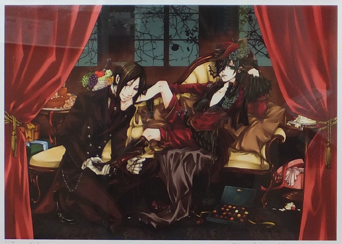 黒執事 踏み切れ 原画展 枢やな 数量限定 直筆サイン入り複製原画 