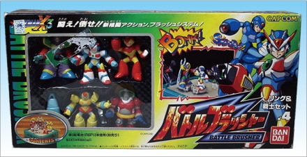 数量は多 コンプREX09掲載】ロックマンX3 リング バトルブラッシャー ゲームキャラクター
