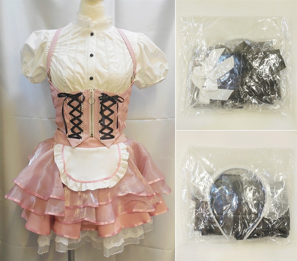 Malymoon/メイド服・ウエイトレス/エンブレムリボンフレンチメイド