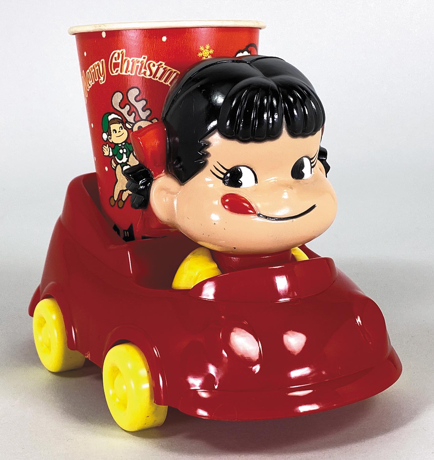 1358］ 不二家 クリスマス ドリンクスタンドカー