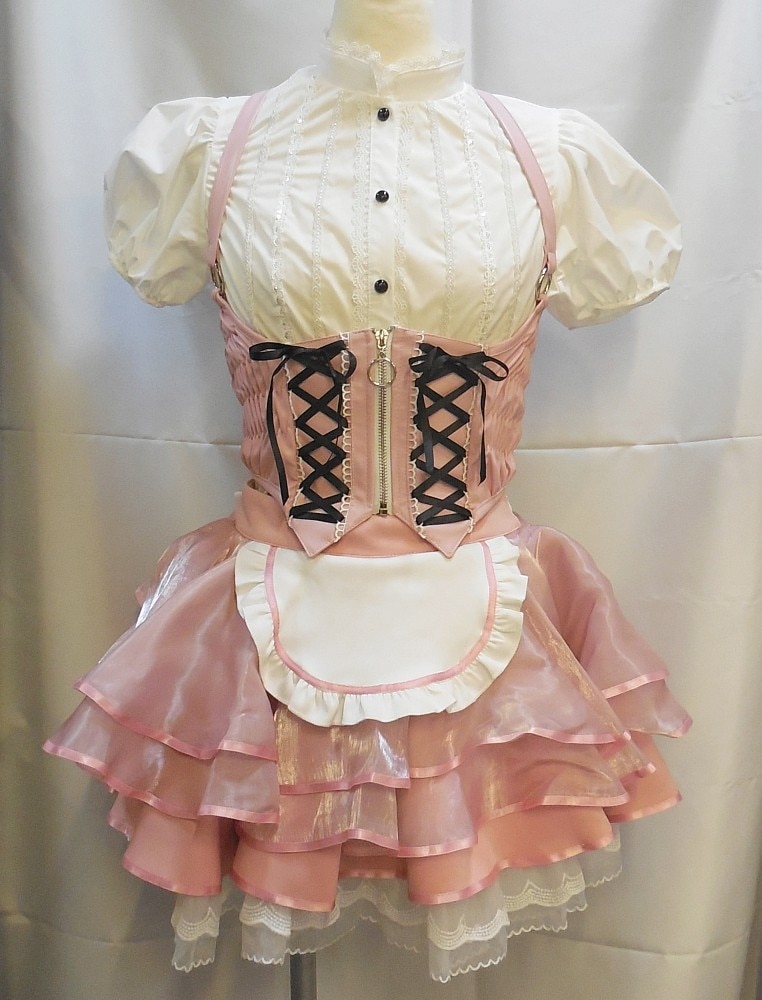 Malymoon/メイド服・ウエイトレス/エンブレムリボンフレンチメイド