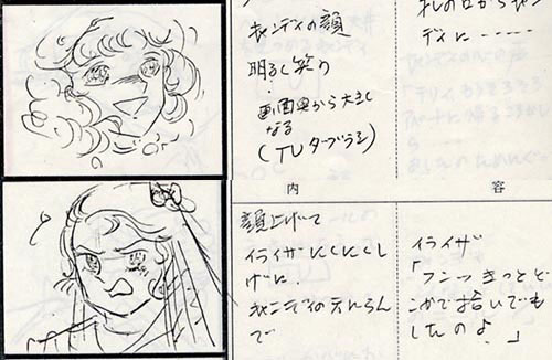 キャンディキャンディNo.98絵コンテ