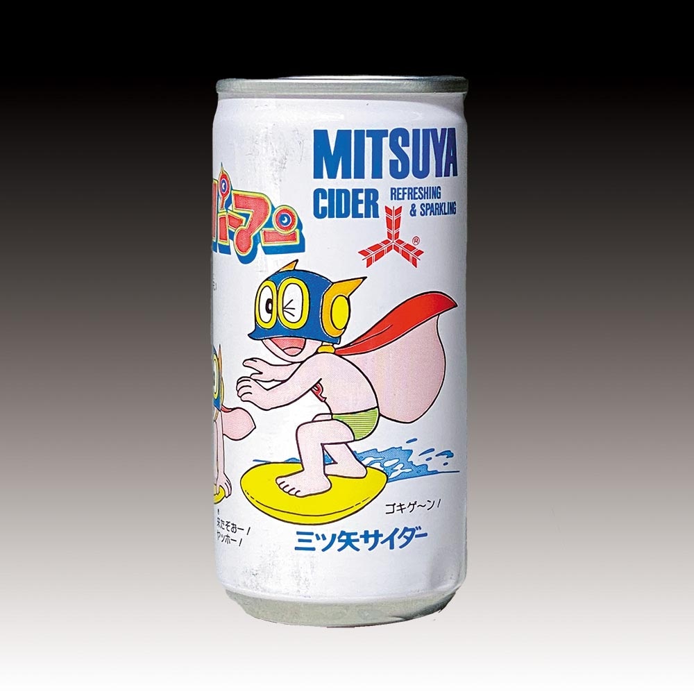 1425］ アサヒビール 三ツ矢サイダー パーマン缶