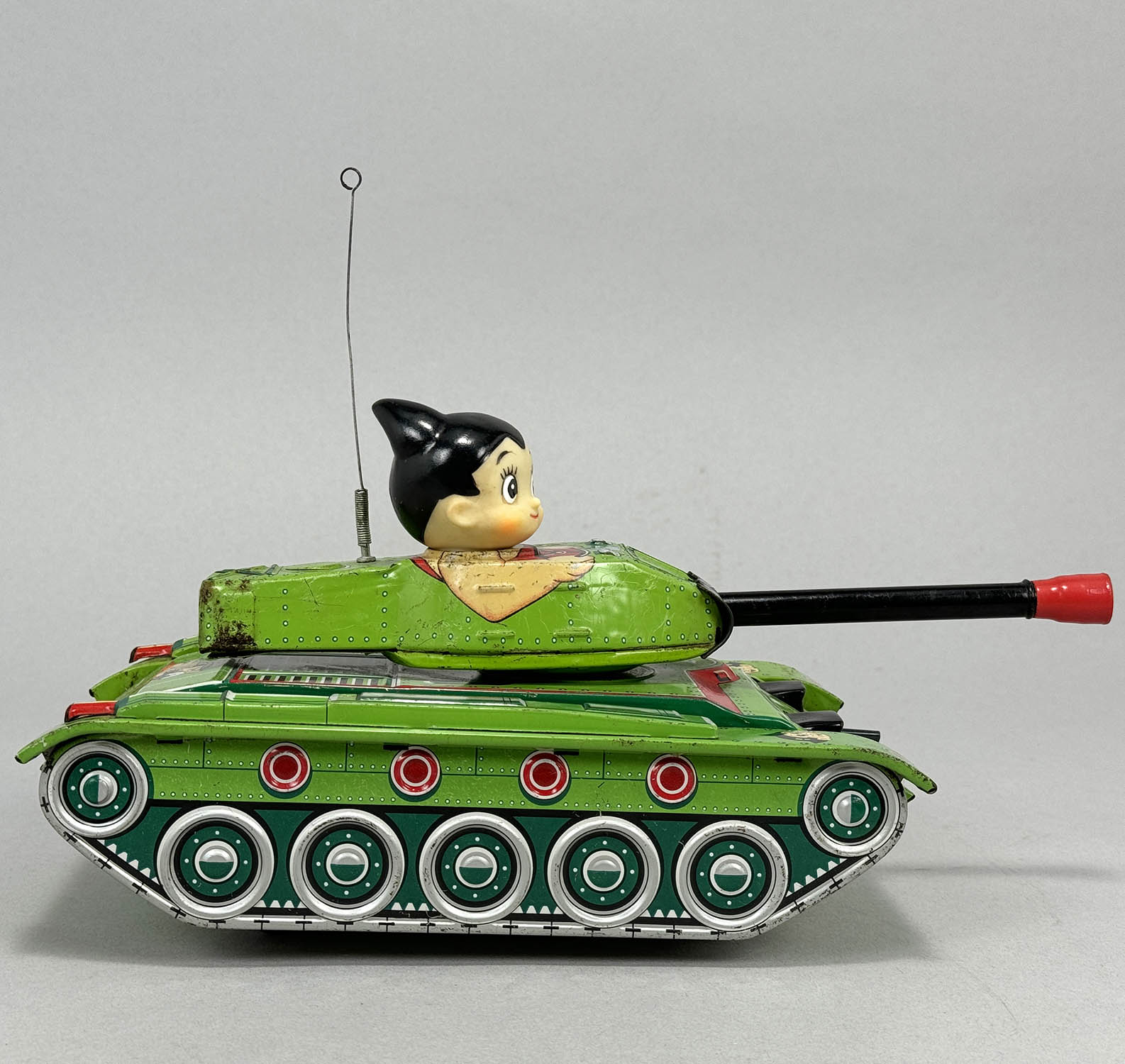1005] 鉄腕アトム号 戦車 緑