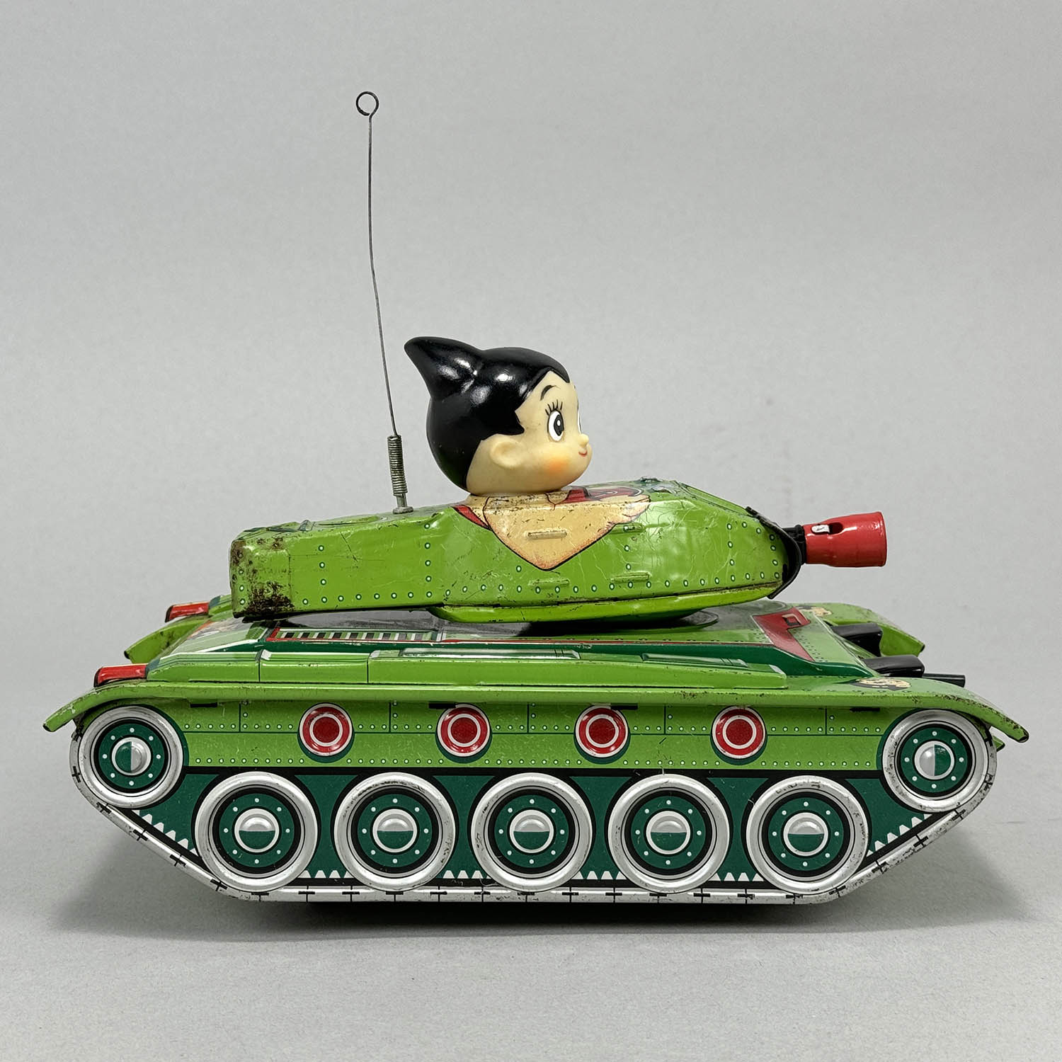 1005] 鉄腕アトム号 戦車 緑