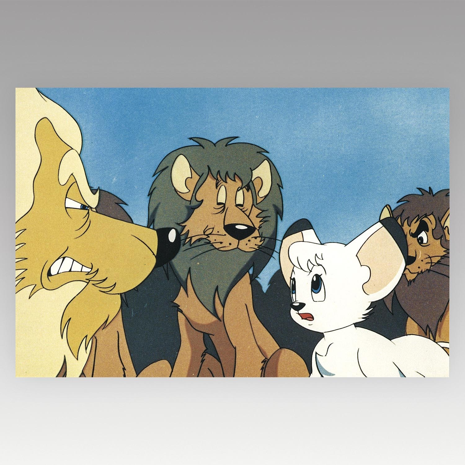 Jungle Emperor Leo (Kimba The White Lion) picture postcard series1