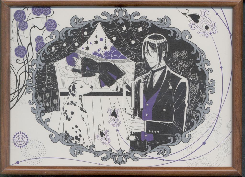 黒執事　オリジナルnanacoカード付き　額装イラストセット ファン必見！ 『黒執事』のオリジナルnanacoカードが発売！ | ダ