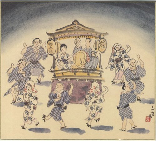 『 宮尾しげを 諸国小絵馬集 』全24図 限定30部 その社 昭和17年 珍品本 弘前静岡小絵馬 限定35部の内21番(宮尾しげを) / 杉本梁江堂