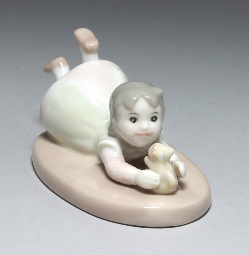 オムロン アルプスの少女ハイジ 陶磁人形 「猫で大騒動」編 全３種