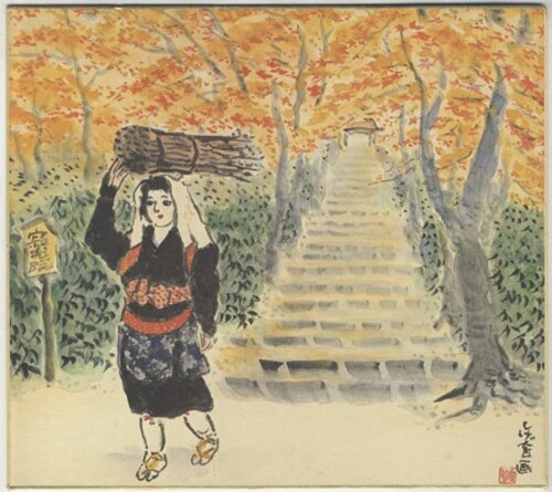 『 宮尾しげを 諸国小絵馬集 』全24図 限定30部 その社 昭和17年 珍品本 弘前静岡小絵馬 限定35部の内21番(宮尾しげを) / 杉本梁江堂