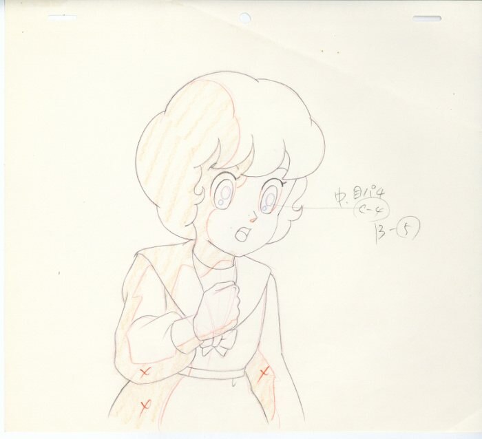 設定資料集 1989年版 魔法使いサリー 原画セット 直筆あり