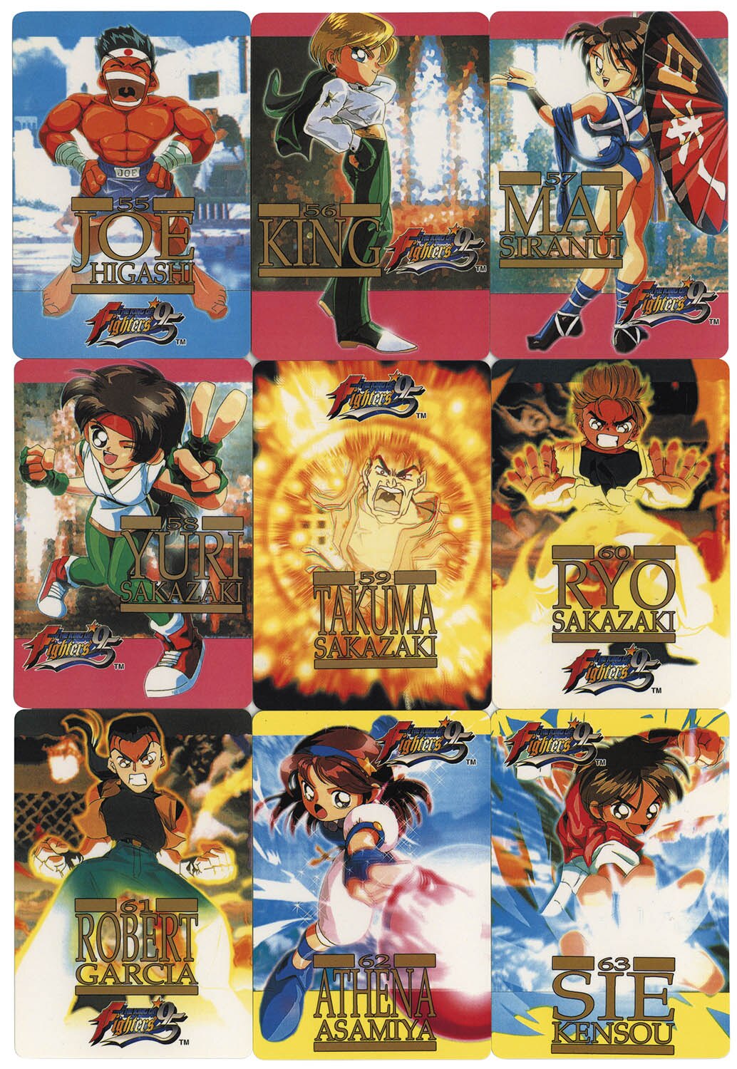 King Of Fighters 95 Part 1 All 34 Types