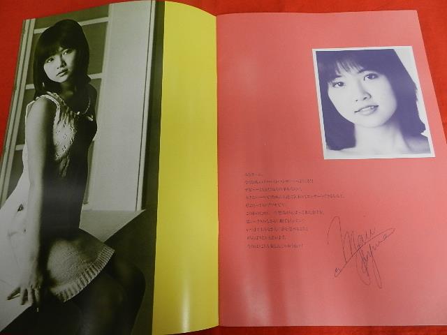 飯島真理 パンフレット/バッヂセット Magical Mari'n Tour '84
