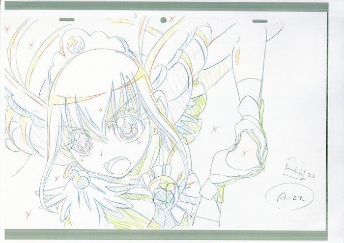 GOプリンセスプリキュア第1話原画集 アニメ風来坊 藤井慎吾 2015夏
