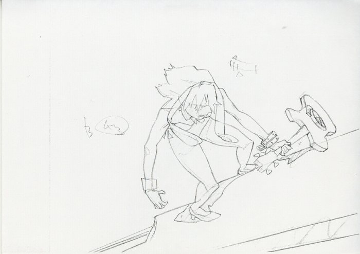 フリクリ 原画コピー