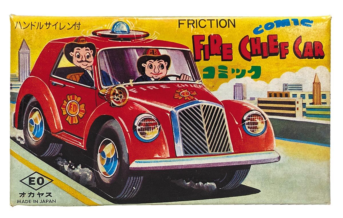 1331］ オカヤス コミック ファイヤー チーフ カー