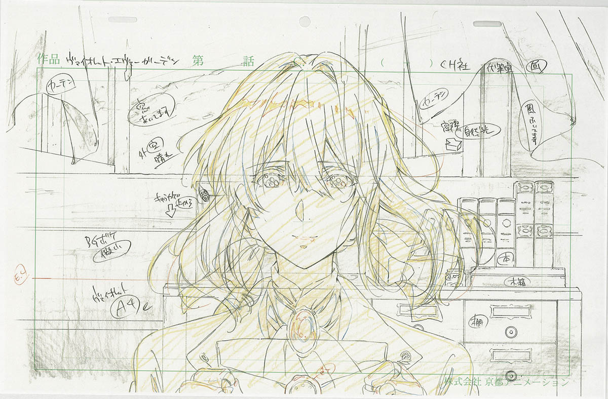 4060] ヴァイオレット・エヴァーガーデン 描き下ろし動画