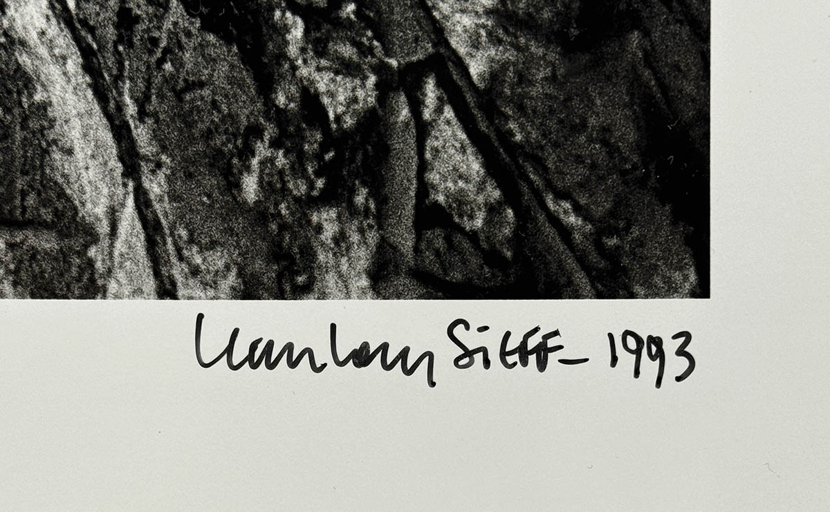 9021] 「ジャンルー・シーフ(Jeanloup Sieff) 直筆サイン入り
