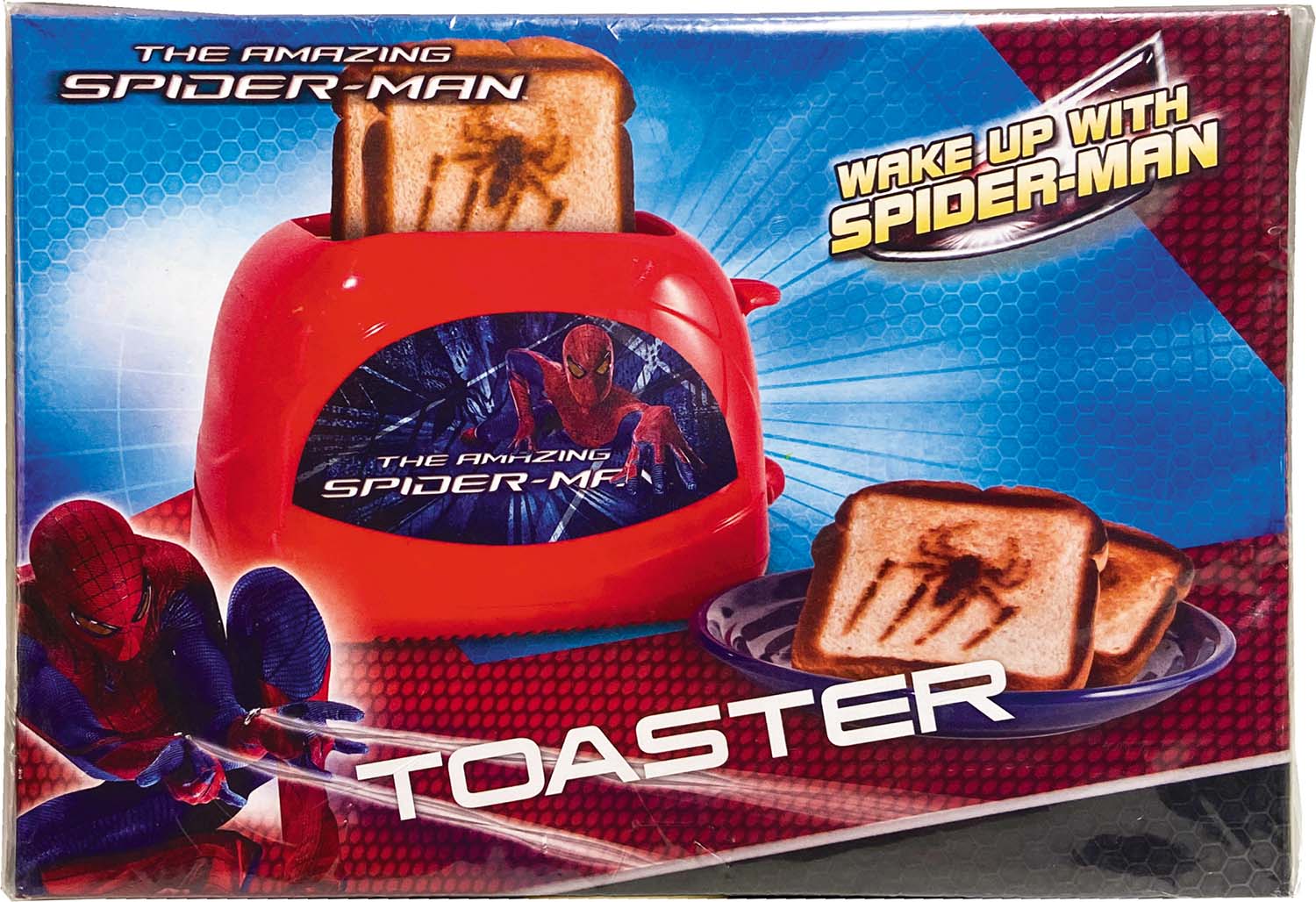 amazing SpiderMan toaster