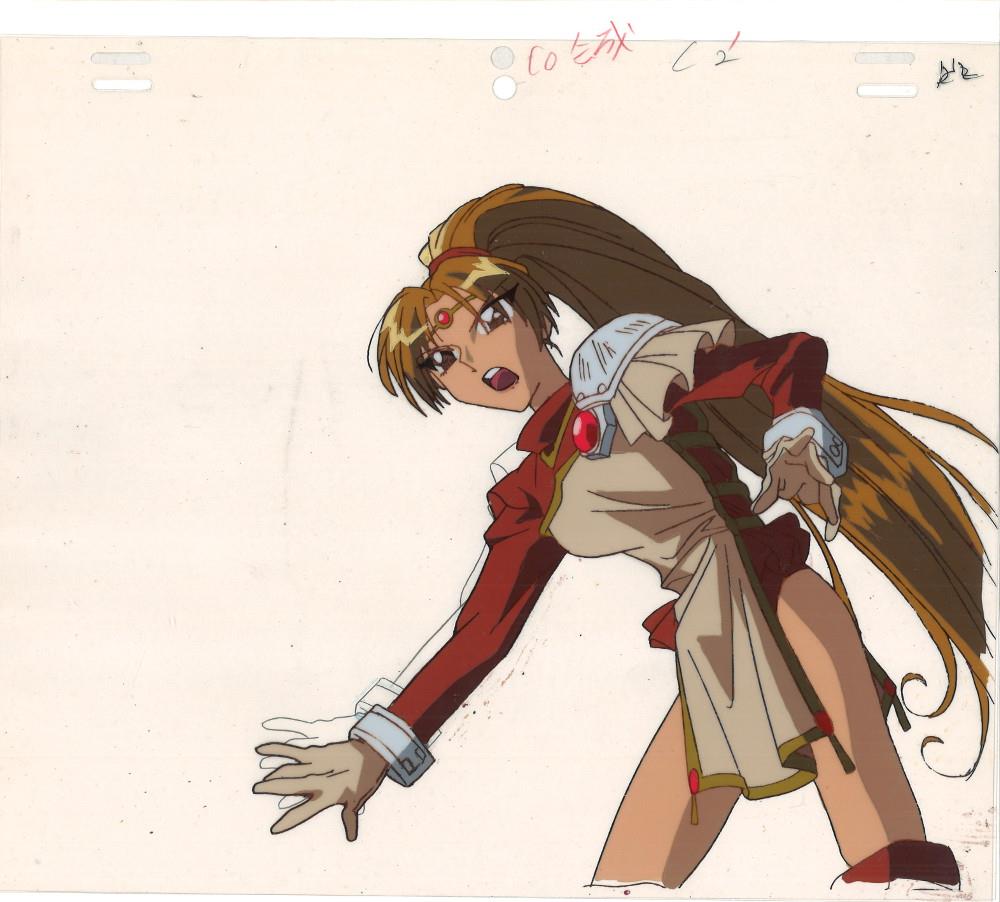 魔法騎士レイアース　セル画 Magic Knight Rayearth Yahoo!オークション - 魔法騎士レイアース セル画×4枚 Magic