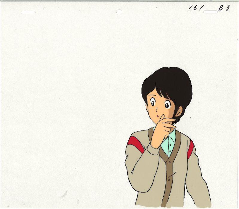 セル画　タッチ　上杉和也