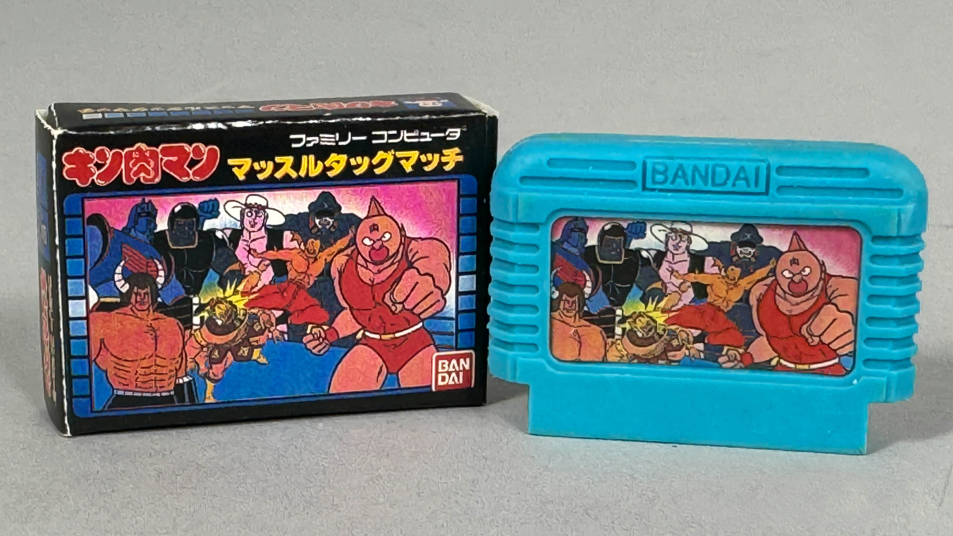 人気の雑貨がズラリ！ 生々しい キン肉マン マッスルタッグマッチ 売買された BANDAI シューティング