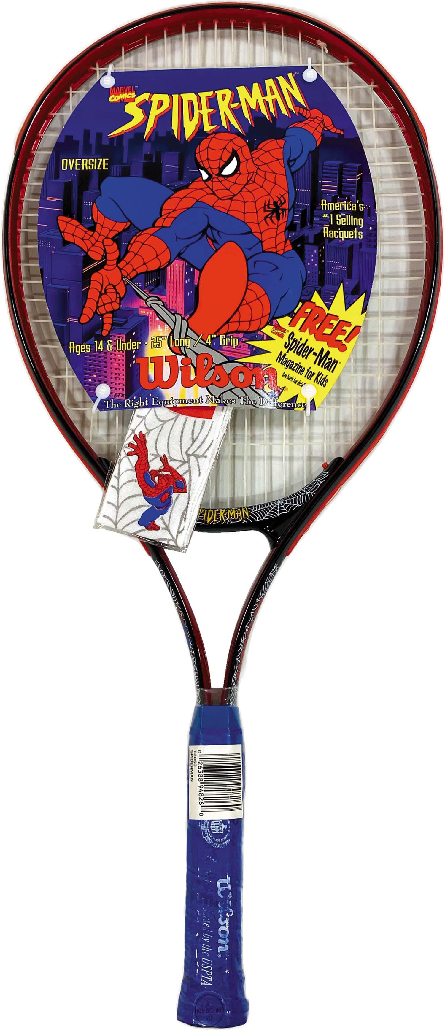 SpiderMan tennis racket