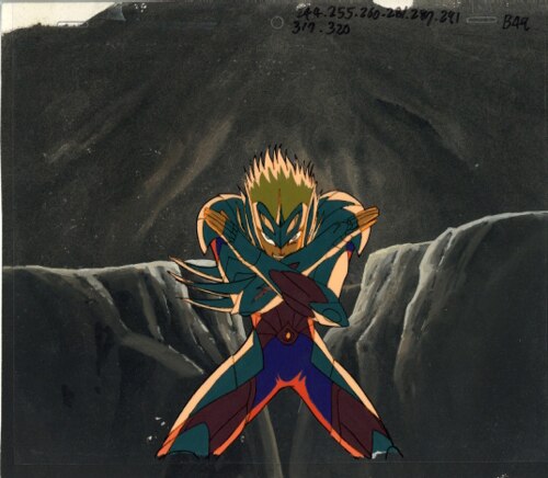 聖闘士星矢 ハーゲン セル画 動画 Cel Genga 聖闘士星矢 ハーゲン セル画 動画 Cel Genga