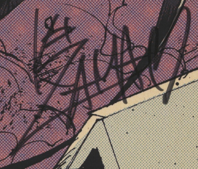 PG-8372]トランスフォーマー 直筆サイン入りカラー複製イラスト 座間慧