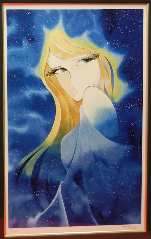 松本零士　スターシャ　シルクスクリーン　Ⅱ 松本零士シルクスクリーン「スターシャ」