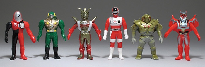 バンダイ 対決ジューノイドBOX/超電子バイオマン/ソフビ