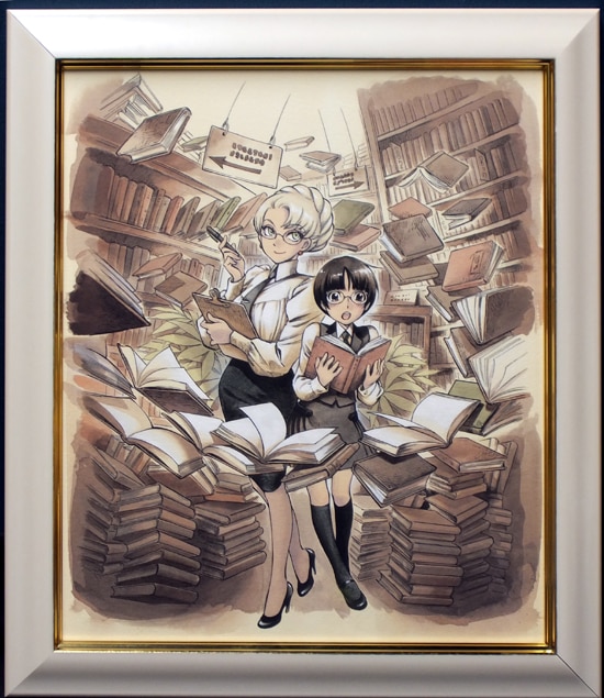 Pg 23 オリジナル カラー複製イラスト 森薫