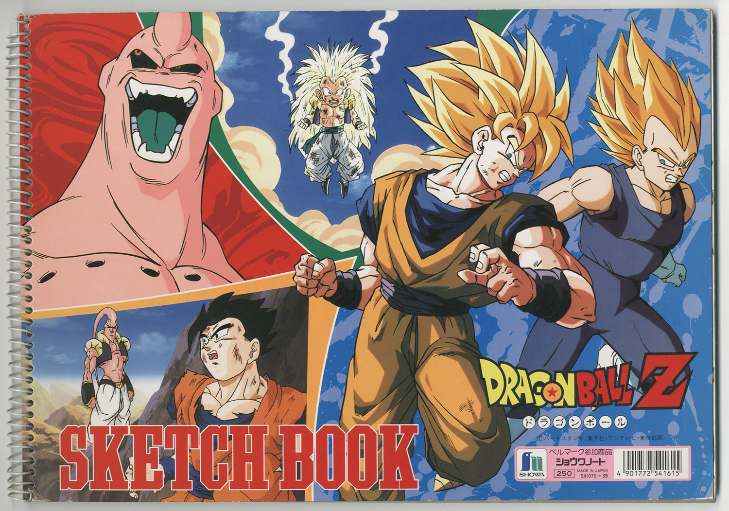 2024新発 ショウワノート ドラゴンボールZ スケッチブック ドラゴンボールカード