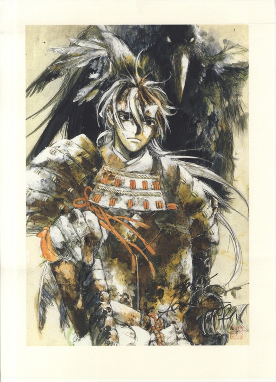 大人気新品  真作】【美品】セルジュ・ラシス「7人のガバリエ（騎士）」【直筆サイン】 鋭かっ 版画