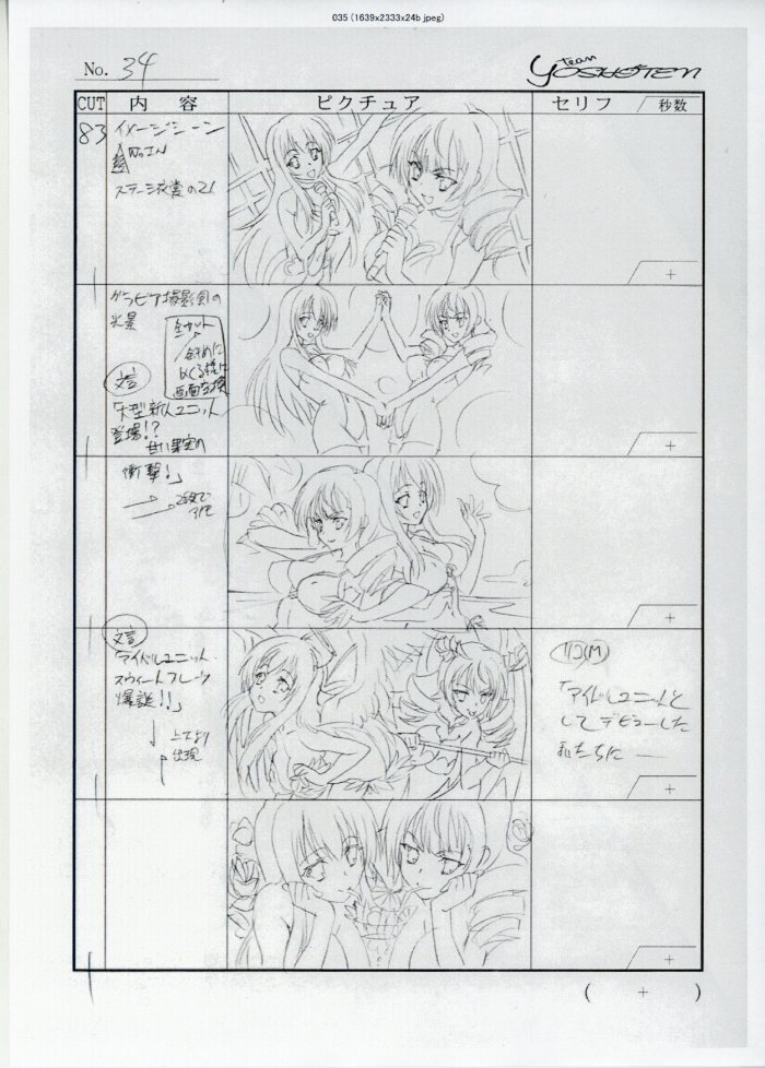 Shinsei Futanari Idol Dekatama Ke Shinsei Futanari Idol Deka Tama-kei : storyboard setting set