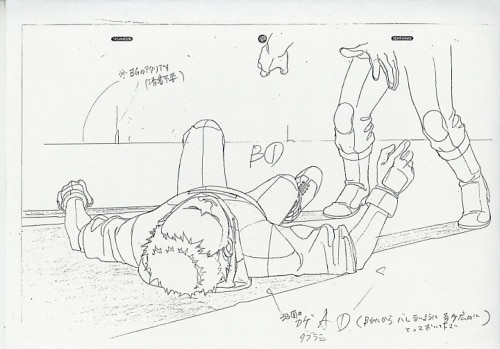 劇)AKIRA 原画コピー