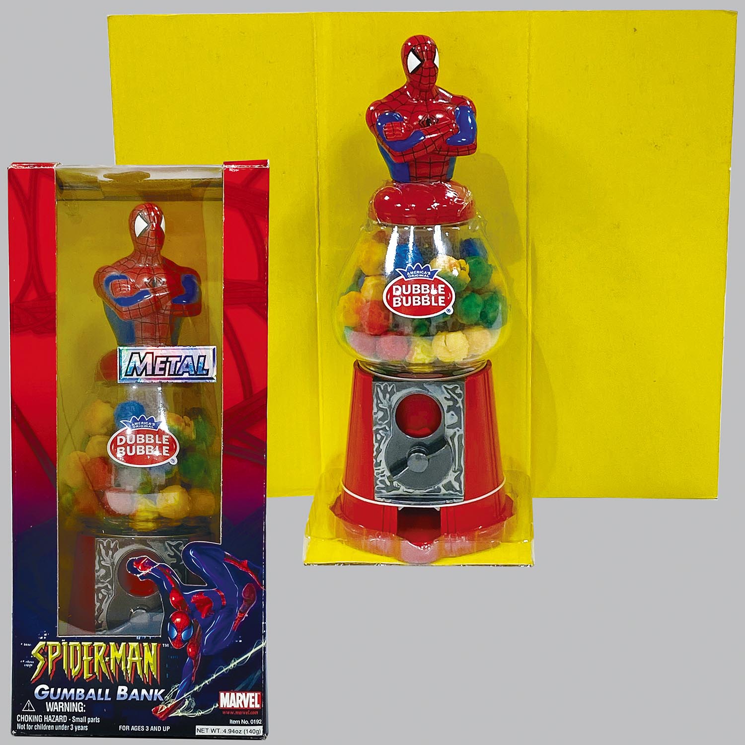 スパイダーマン　バンク スパイダーマン コインバンク 貯金箱 1/1スケール｜トレファクONLINE